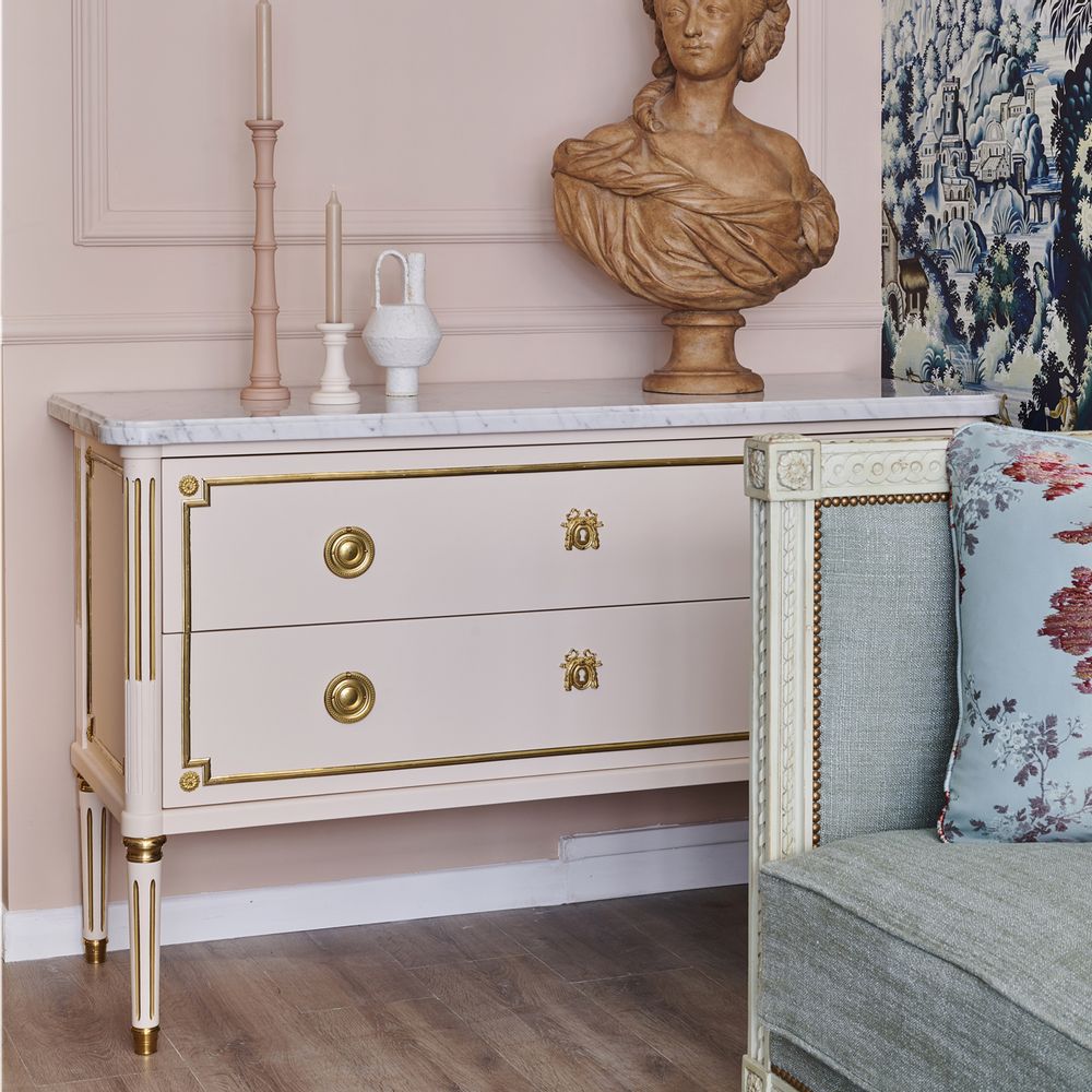 Commodes - Commode de Salon Louis XVI - réf. 793 - MOISSONNIER