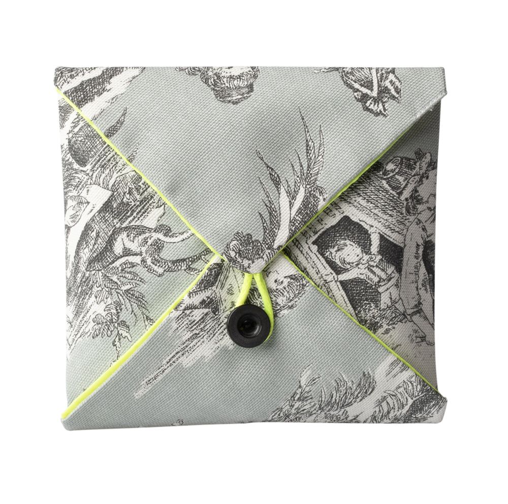 Cadeaux - Pochette de voyage avec 4 lingettes lavables, Zéro dechet - ATELIER CATHERINE MASSON