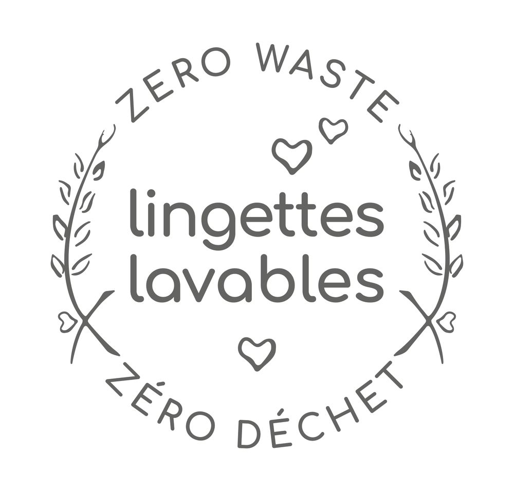 Cadeaux - Pochette de voyage avec 4 lingettes lavables, Zéro dechet - ATELIER CATHERINE MASSON