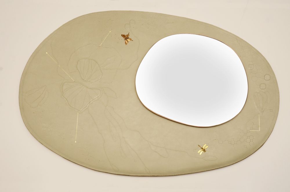 Mirrors - OM Collection Mirror: Golden Arrow - MARIE BARTHES