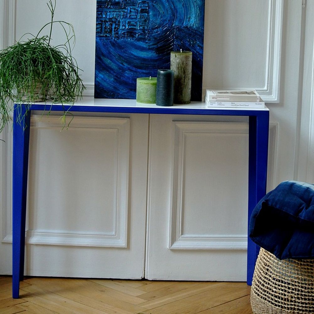 Console table - Gazelle Tandem Color metal console - TERRE ET METAL
