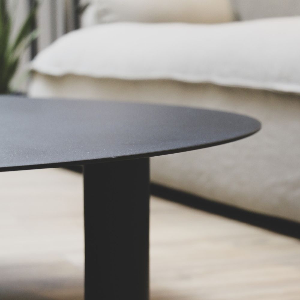 Coffee tables - Bora-Bora round coffee tables - TERRE ET METAL