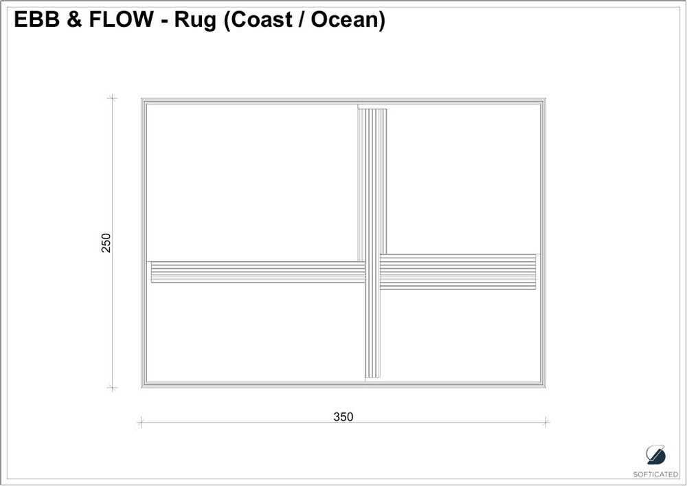 Contemporary carpets - Ebb&Flow ı Rug ı Coast - SOFTICATED