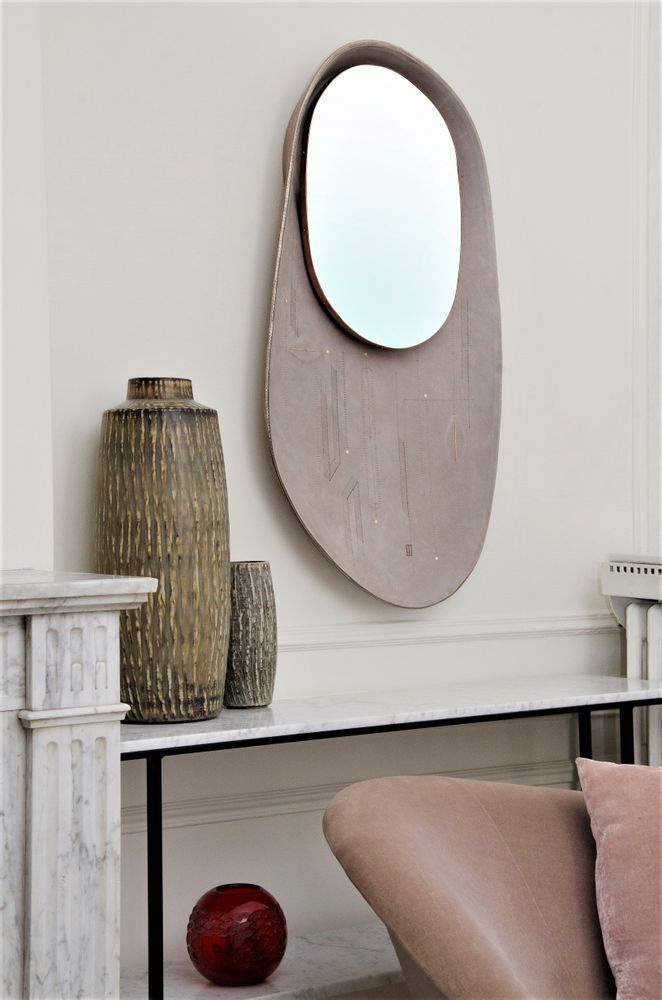 Mirrors - OM Collection Mirror: Leaf Path - MARIE BARTHES