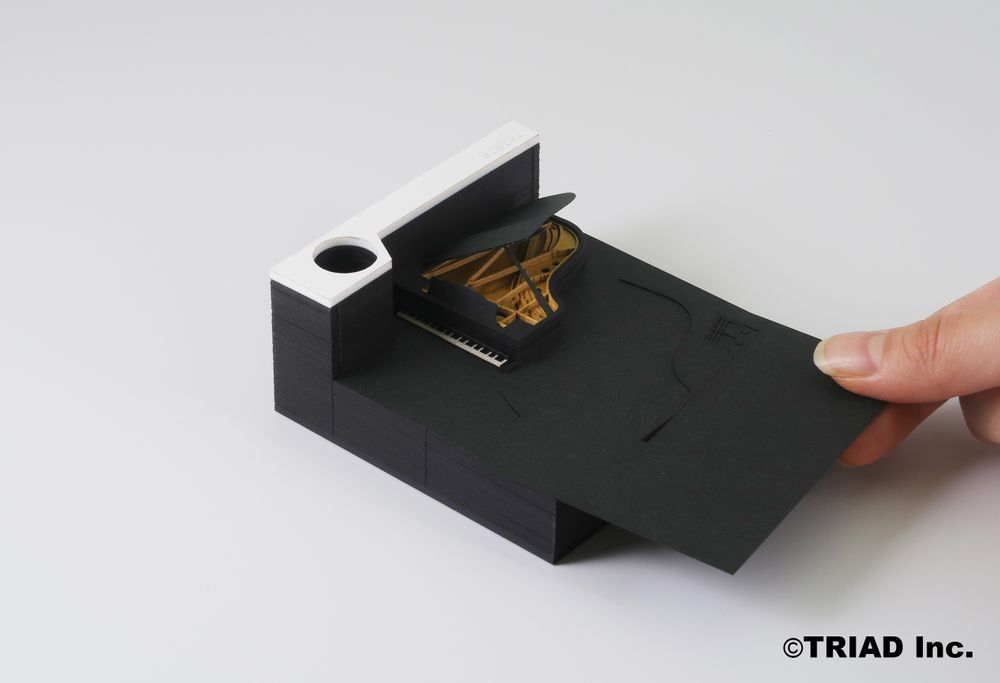 Stationery - SHAPE piano - OMOSHIROI BLOCK