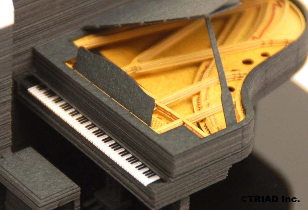 Stationery - SHAPE piano - OMOSHIROI BLOCK