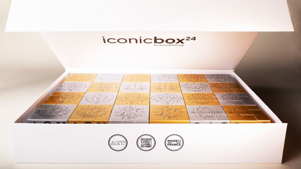 Objets design - ICONICBOX 24 ARTCOLLECTION - ICONICUBE