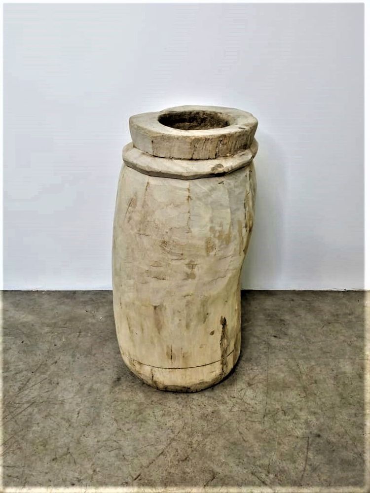 Decorative objects - Bleached Wood Mortar - JD PRODUCTION - JD CO MARINE