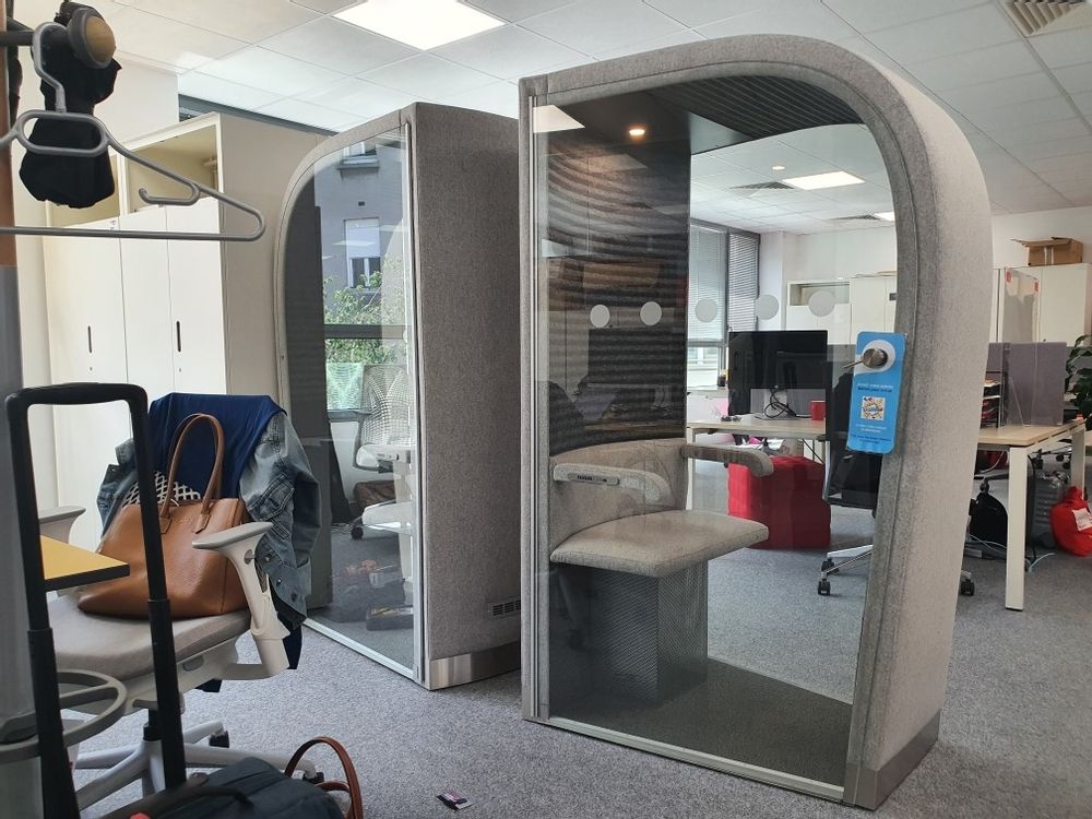 Office furniture and storage - Furniture Acoustic Workspace - EVAVAARADESIGN