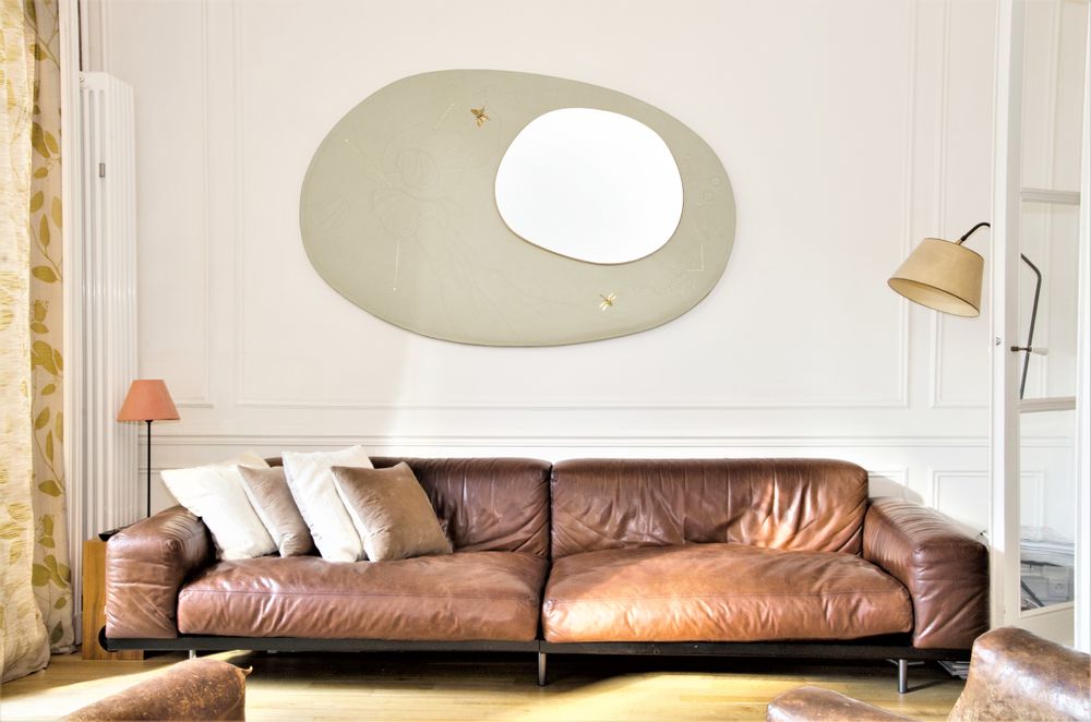 Mirrors - OM Collection Mirror: Golden Arrow - MARIE BARTHES