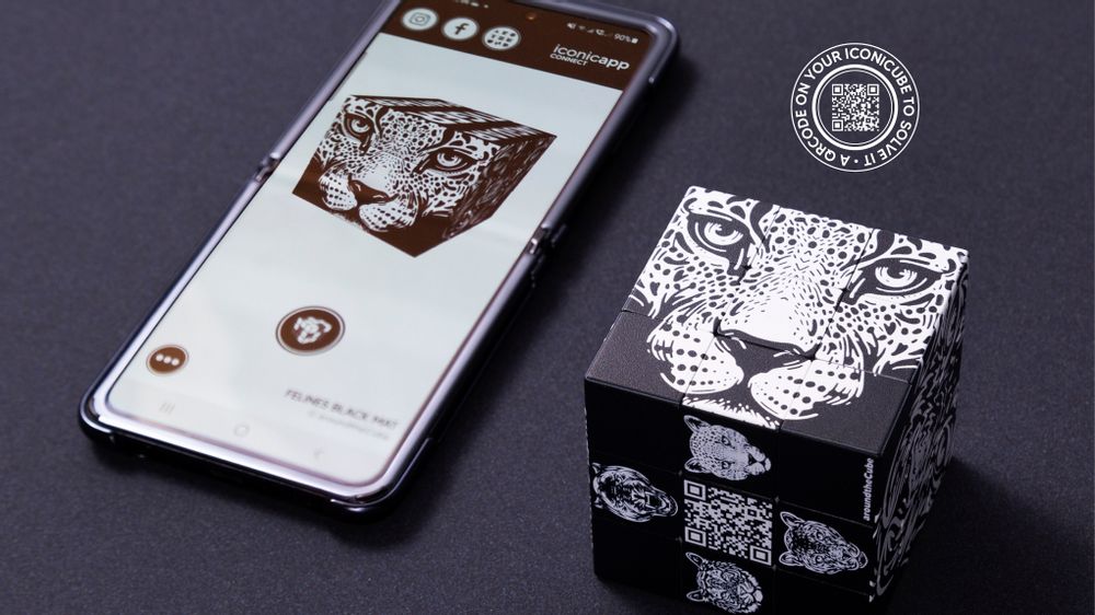 Objets design - ICONICBOX 70 ARTCOLLECTION. - ICONICUBE