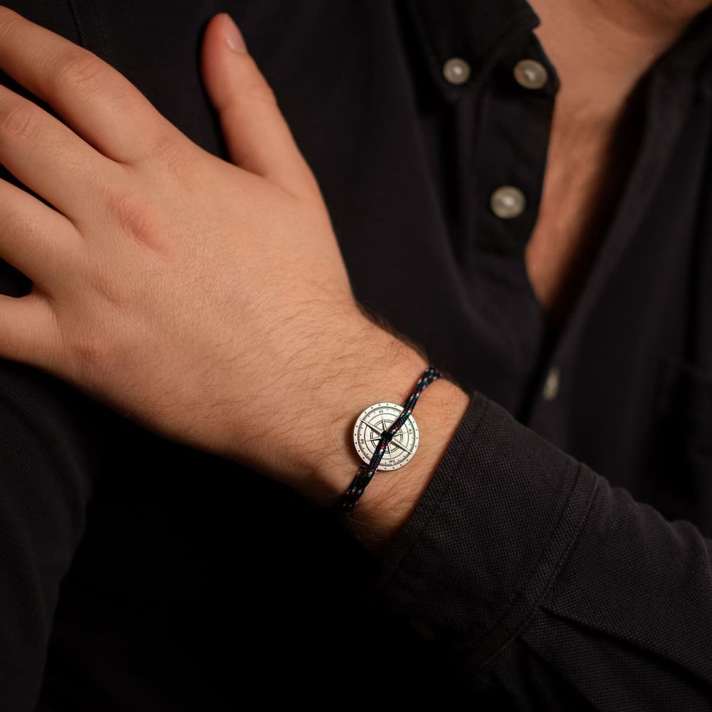 Bijoux - Bracelet argent vielli - LE VENT À LA FRANÇAISE