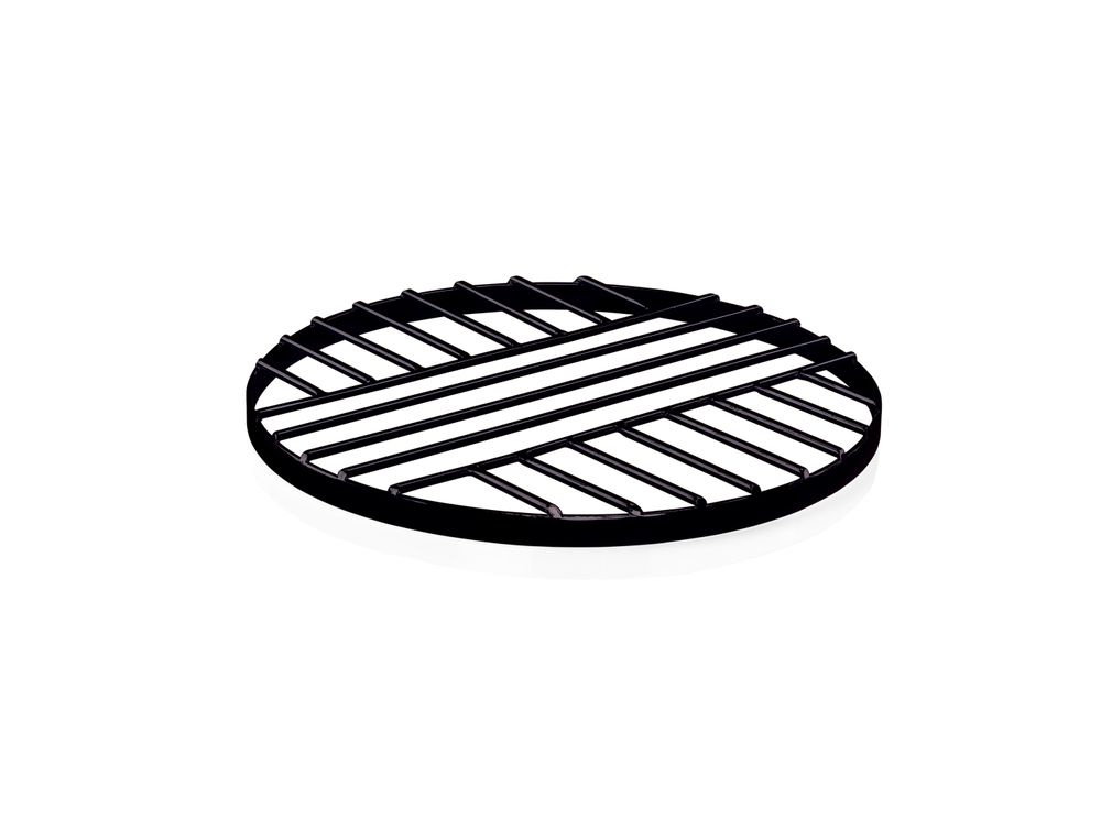 Kitchen utensils - Black Metal Trivet Ø20x1.5 cm MS71118 - ANDREA HOUSE