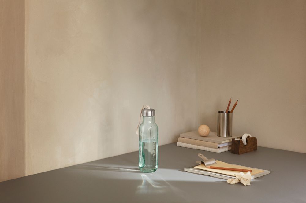 Travel accessories - Recycled glass bottle black - EVA SOLO