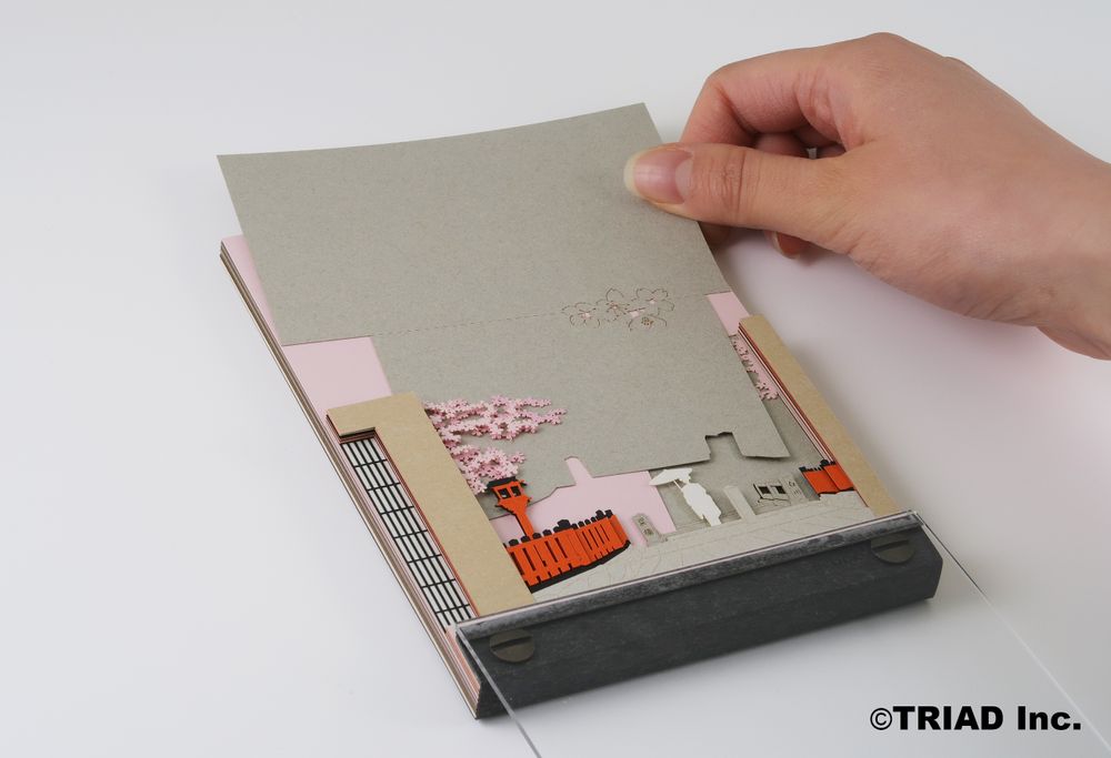 Stationery - SCENERY Blossoms in Kyoto - OMOSHIROI BLOCK