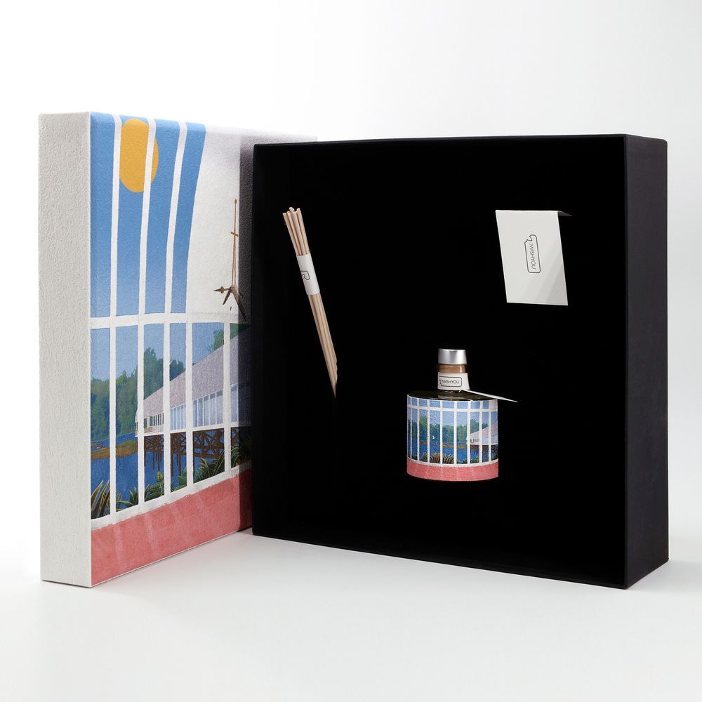 Objets design - Parfum d'Ambience DRAWINGS | Premium Box B  - IWISHYOU