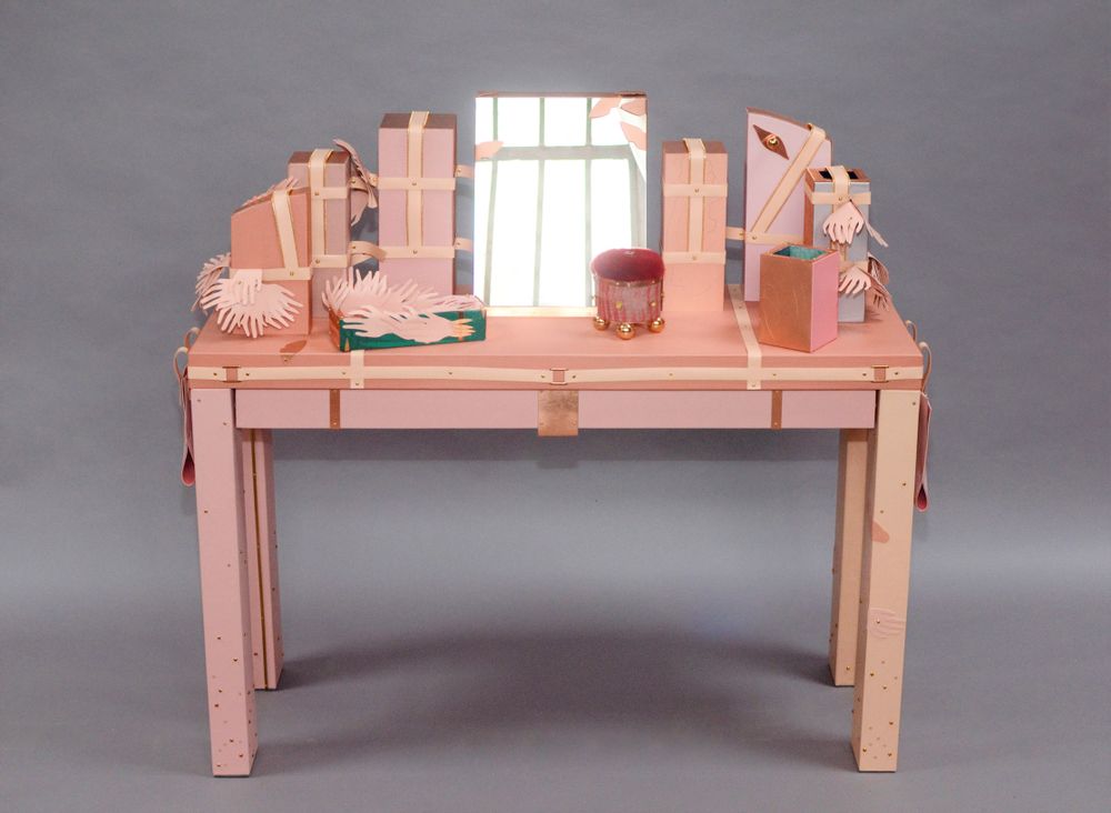 Console table - dressing table Gloria - MARIE BARTHES