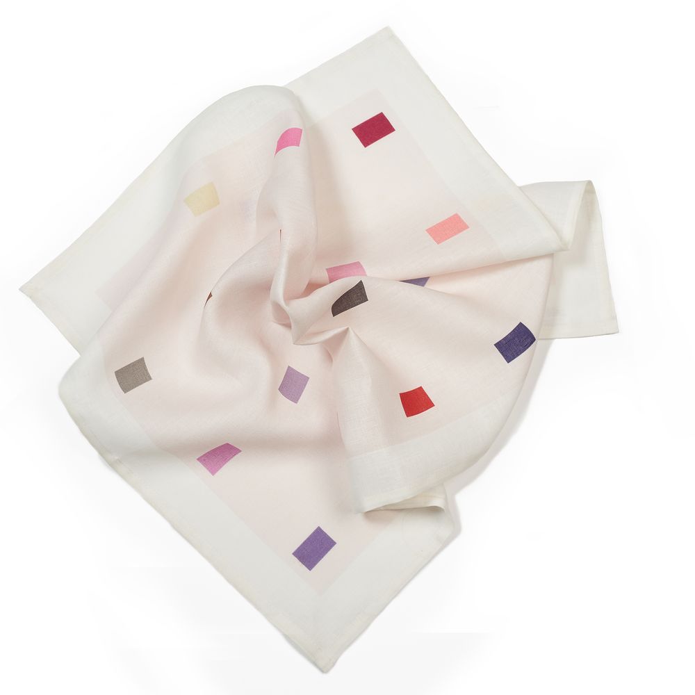 Kitchen linens - block pink tea towel - HELLEN VAN BERKEL HEARTMADE PRINTS