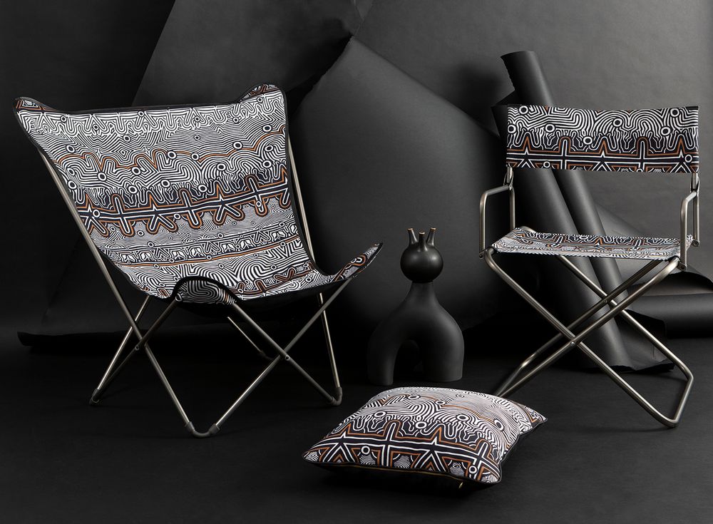 Fabric cushions - LABYRINTHE Collection - LAFUMA MOBILIER