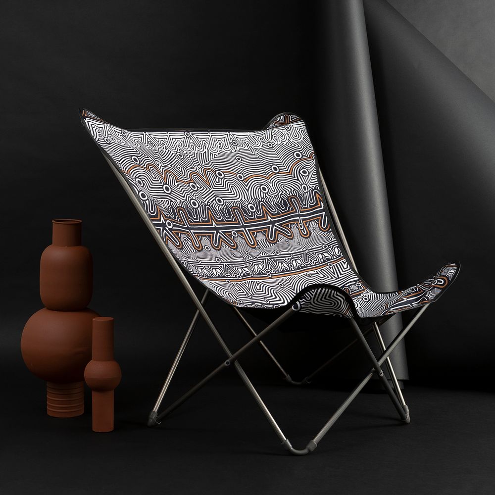 Lawn armchairs - LABYRINTHE Lounge Chair - LAFUMA MOBILIER