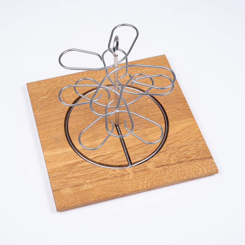 Formal plates - Wooden tray insert "Oysters & Sea Fruits Rack" for "a la carte" design barbecue table - A LA CARTE DESIGN
