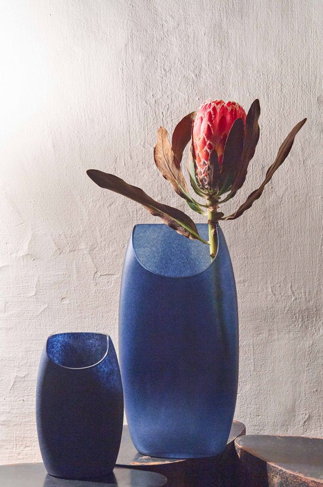Vases - Flat half moon vase (small & Large) - 3,CO
