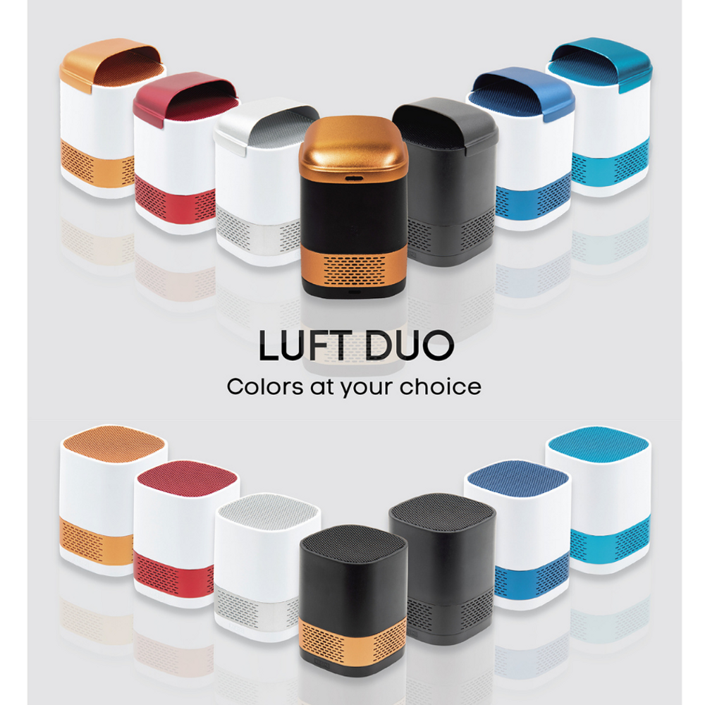 Office design and planning - LUFT Duo - Portable, Filterless Air Purifier - LUFTQI (RICE EAR LTD.)