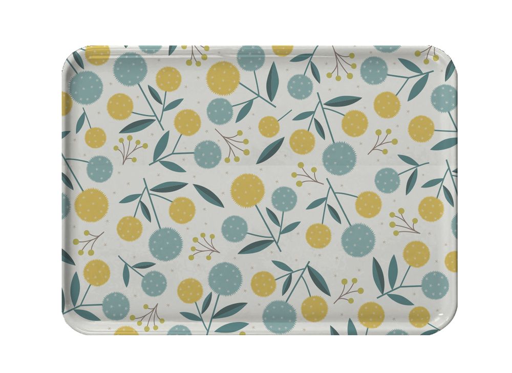 Plateaux - Plateau en bouleau rectangle L Mini Labo - ATOMIC SODA