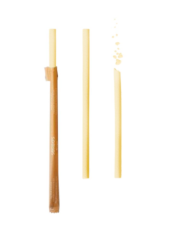 Épicerie fine - Pailles comestibles saveur Gingembre - SWITCH EAT