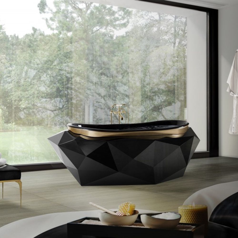 Hotel bedrooms - DIAMOND BATHTUB - MAISON VALENTINA