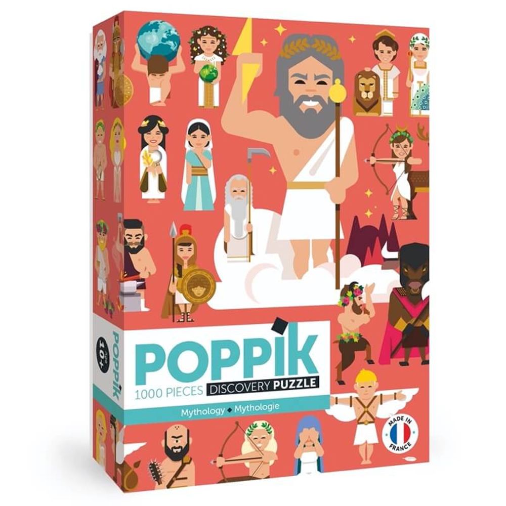 Poster - 1000 Pieces Puzzle - Mythology - POPPIK - BAYARD JEUNESSE