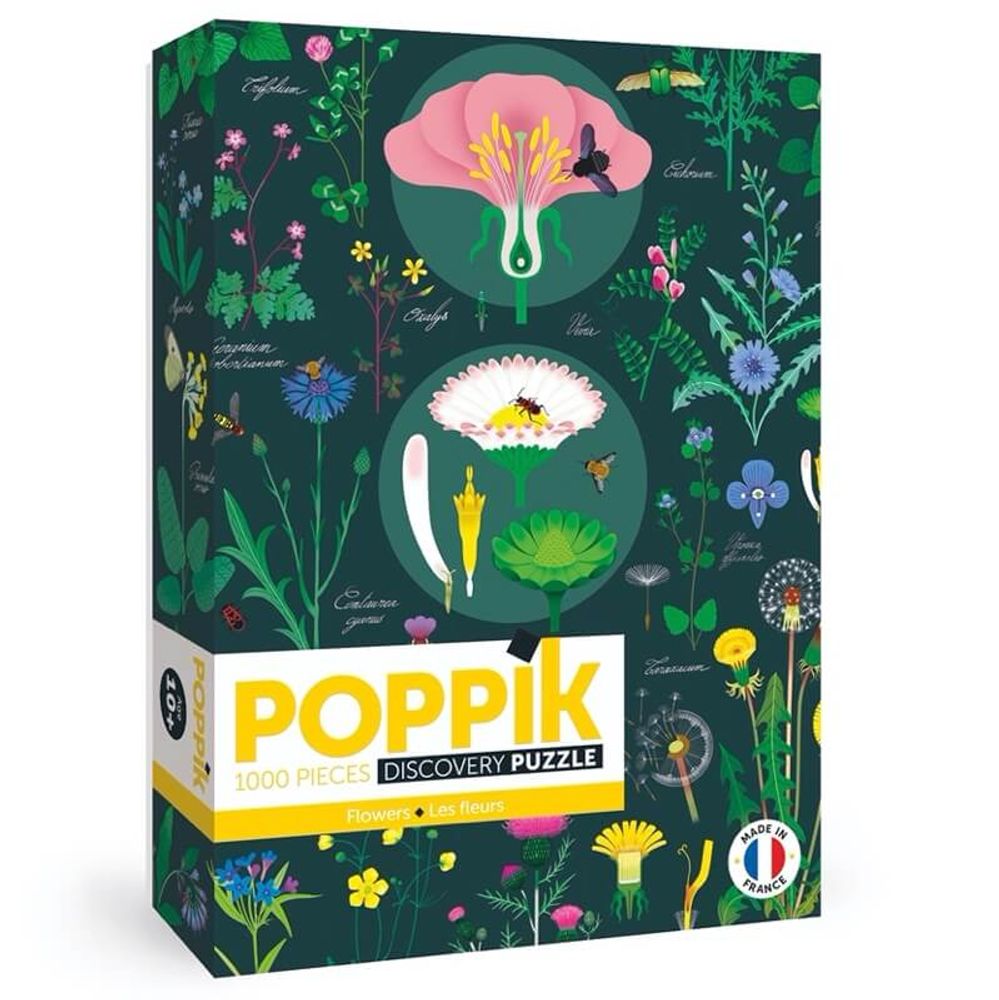 Affiches - Puzzle 1000 pièces - BOTANIQUE - POPPIK - BAYARD JEUNESSE