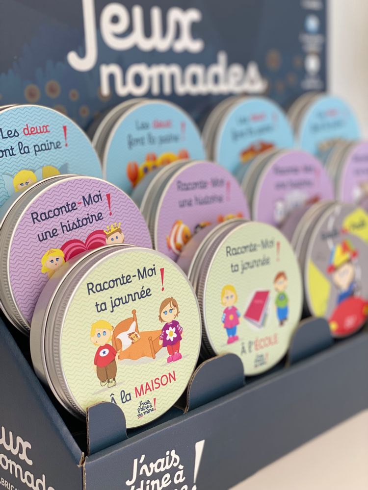Children's games - 24 recreational nomad games to share with the family, made in France - J'VAIS L'DIRE À MA MÈRE !
