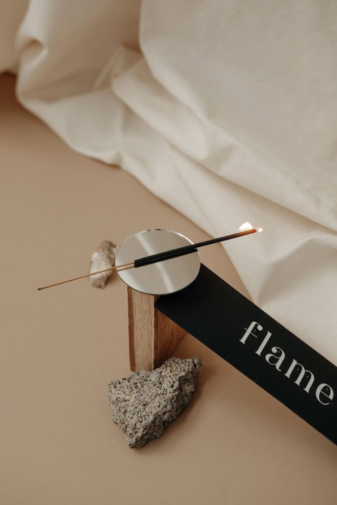 Scents - Handmade coal incense with uncommon fragrances - aroma incense 10 sticks - FLAME MOSCOW