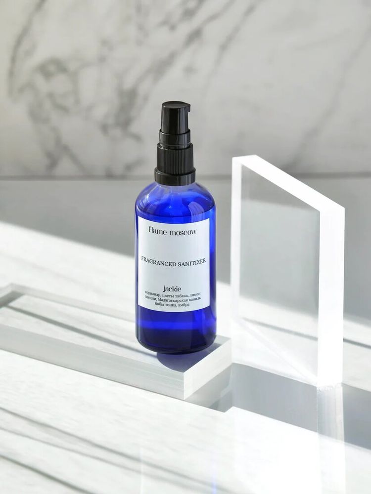 Fragrance for women & men - Fragrant and Nourishing Sanitizer - Fragrant Antiseptic Gel - 50, 100 and 500 ml - FLAME MOSCOW