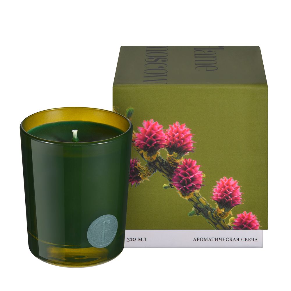 Office sets - Russian Country Fragrances Candle -Fall Colors - 250 gr - FLAME MOSCOW