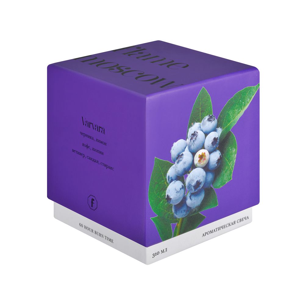 Office sets - Russian Country Fragrances Candle -Fall Colors - 250 gr - FLAME MOSCOW