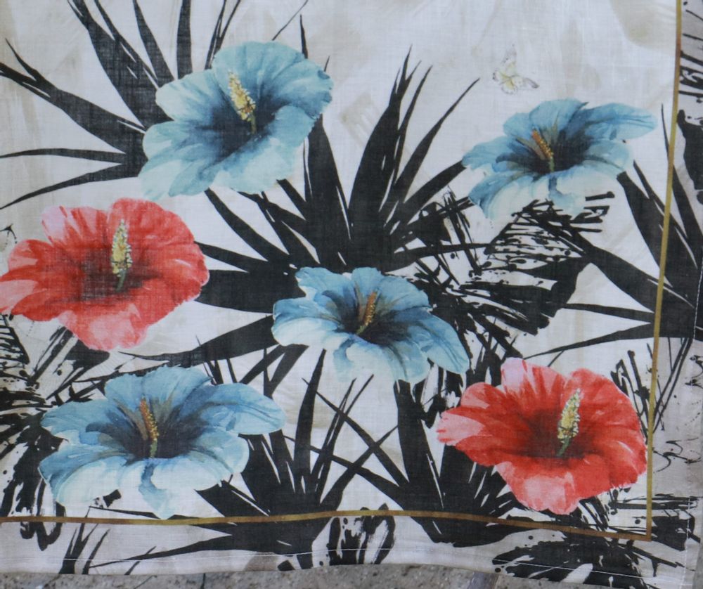 Dish towels - HIBISCUS KITCHEN TOWELS - NENCIONI CASA - TELENE