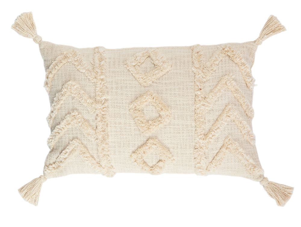 Fabric cushions - Nayla cotton cushion 35x55 cm AX71177 - ANDREA HOUSE