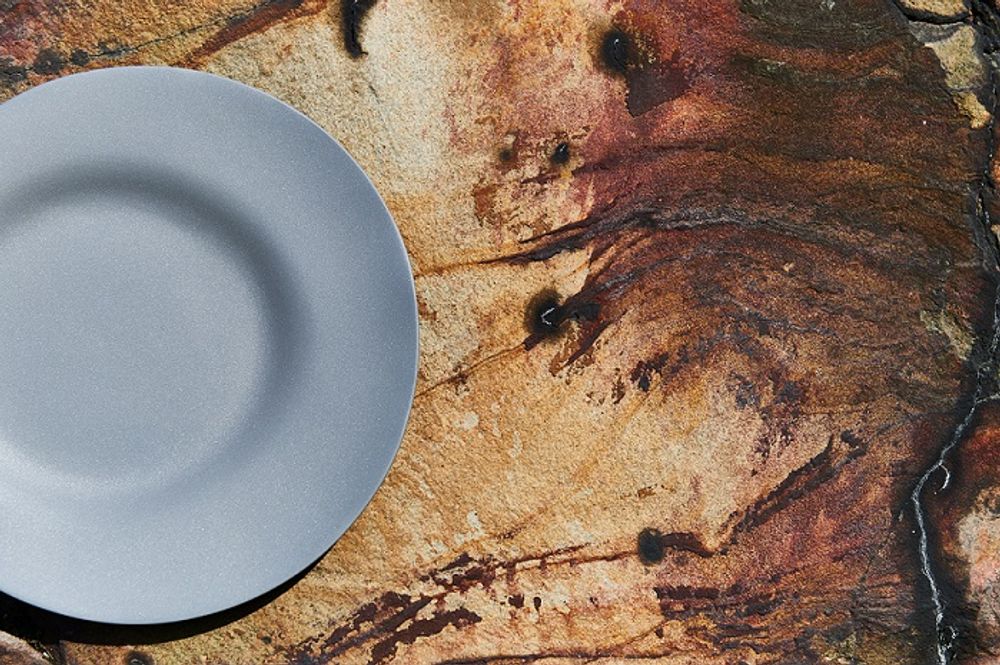 Everyday plates - The Sea Rounded Plate - 3,CO
