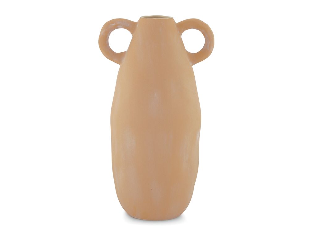 Vases - Honest beige ceramic vase 20x15.5x35 cm AX20087 - ANDREA HOUSE