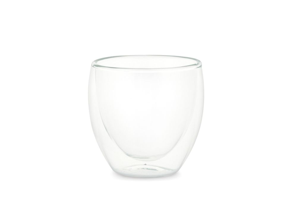 Couverts & ustensiles de cuisine - Set de 2 verres à expresso à double paroi Ø6x6 cm/80 ml MS20101 - ANDREA HOUSE