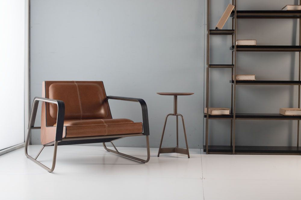 Chaises longues - Fauteuil Lounge ELLE - métal - DOIMO BRASIL