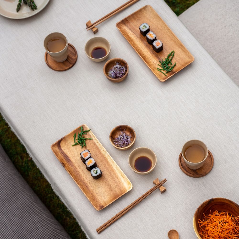 Bowls - Wooden Japanese bowls & rectangular trays - KINTA