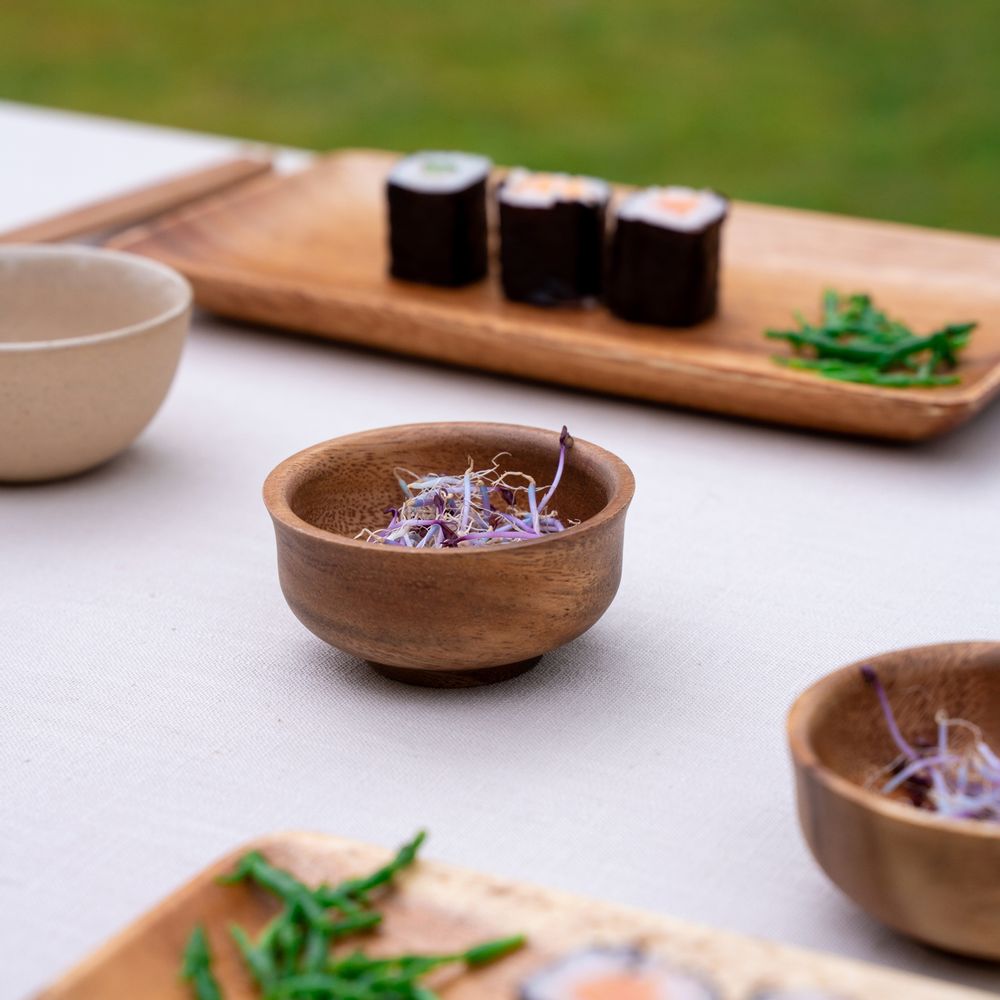 Bowls - Wooden Japanese bowls & rectangular trays - KINTA