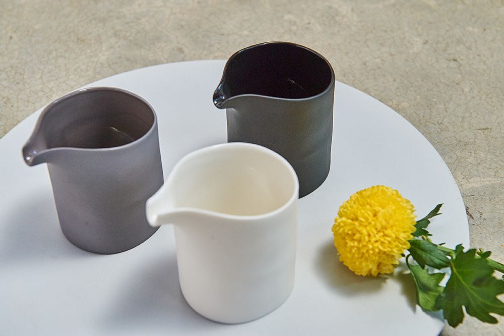 Accessoires thé et café - Crémier & Sucrier Ripple - 3,CO