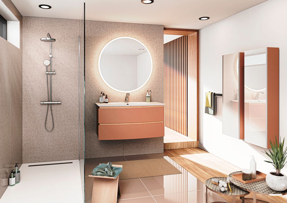 Commodes - Meuble-vasque BEL AMI. - DECOTEC