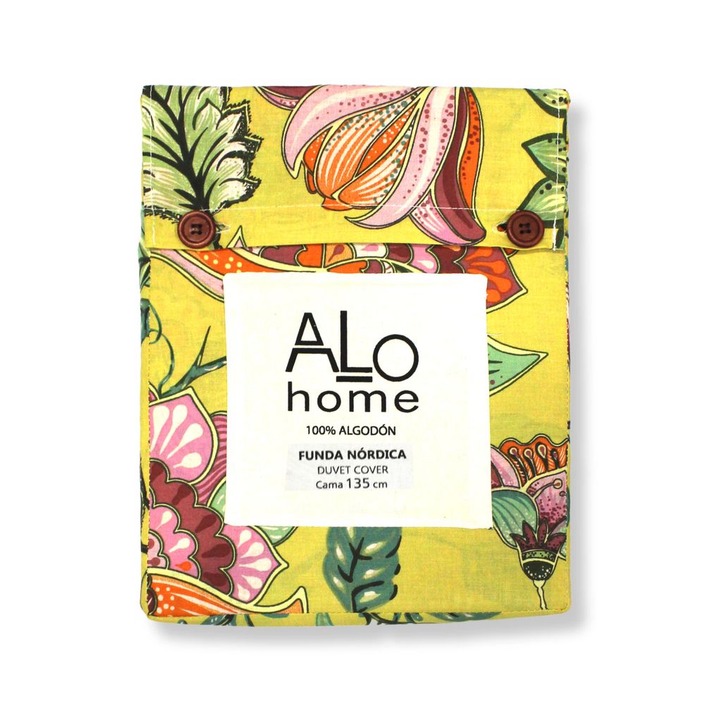 Décorations florales - MUSTARD PAISLEY DUVET COVER - PETIT ALO