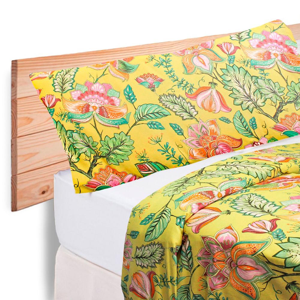 Décorations florales - MUSTARD PAISLEY DUVET COVER - PETIT ALO