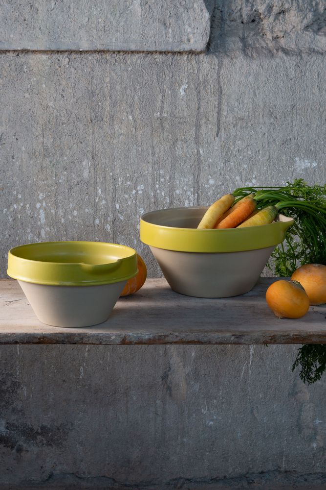 Kitchen utensils - bowl with lip N°6 - MANUFACTURE DE DIGOIN 1875